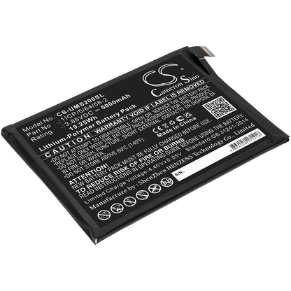 3.85V, 5000mAh, Li-Polymer Battery fits Umi, Umidigi S2, 19.25Wh