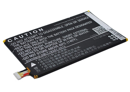 3.8V, 2030mAh, Li-Polymer Battery fits Doov, S2x, 7.714Wh