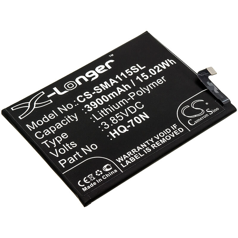 3.85V, 3900mAh, Li-Polymer Battery fits Samsung, Galaxy A11, Galaxy A11 2020, 15.015Wh