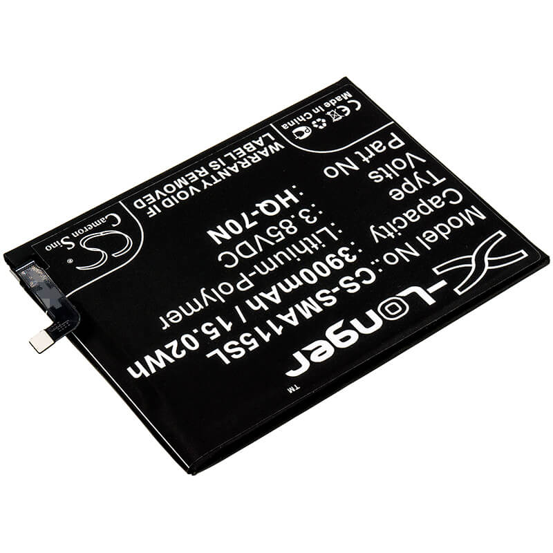 3.85V, 3900mAh, Li-Polymer Battery fits Samsung, Galaxy A11, Galaxy A11 2020, 15.015Wh