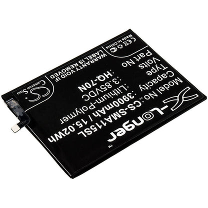 3.85V, 3900mAh, Li-Polymer Battery fits Samsung, Galaxy A11, Galaxy A11 2020, 15.015Wh