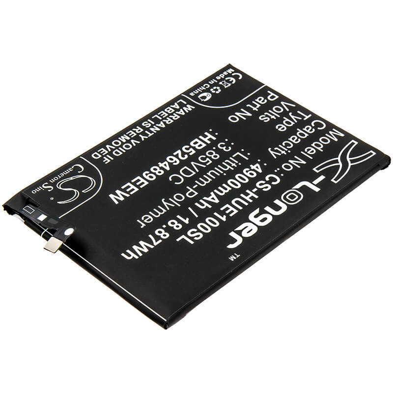 3.85V, 4900mAh, Li-Polymer Battery fits Huawei, Changwan 9a, Changxiang 10e, 18.865Wh