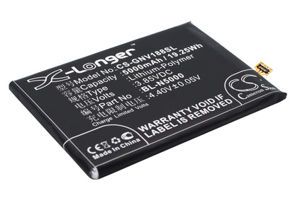 3.85V, 5000mAh, Li-Polymer Battery fits Blu, D810, D810u, 19.25Wh