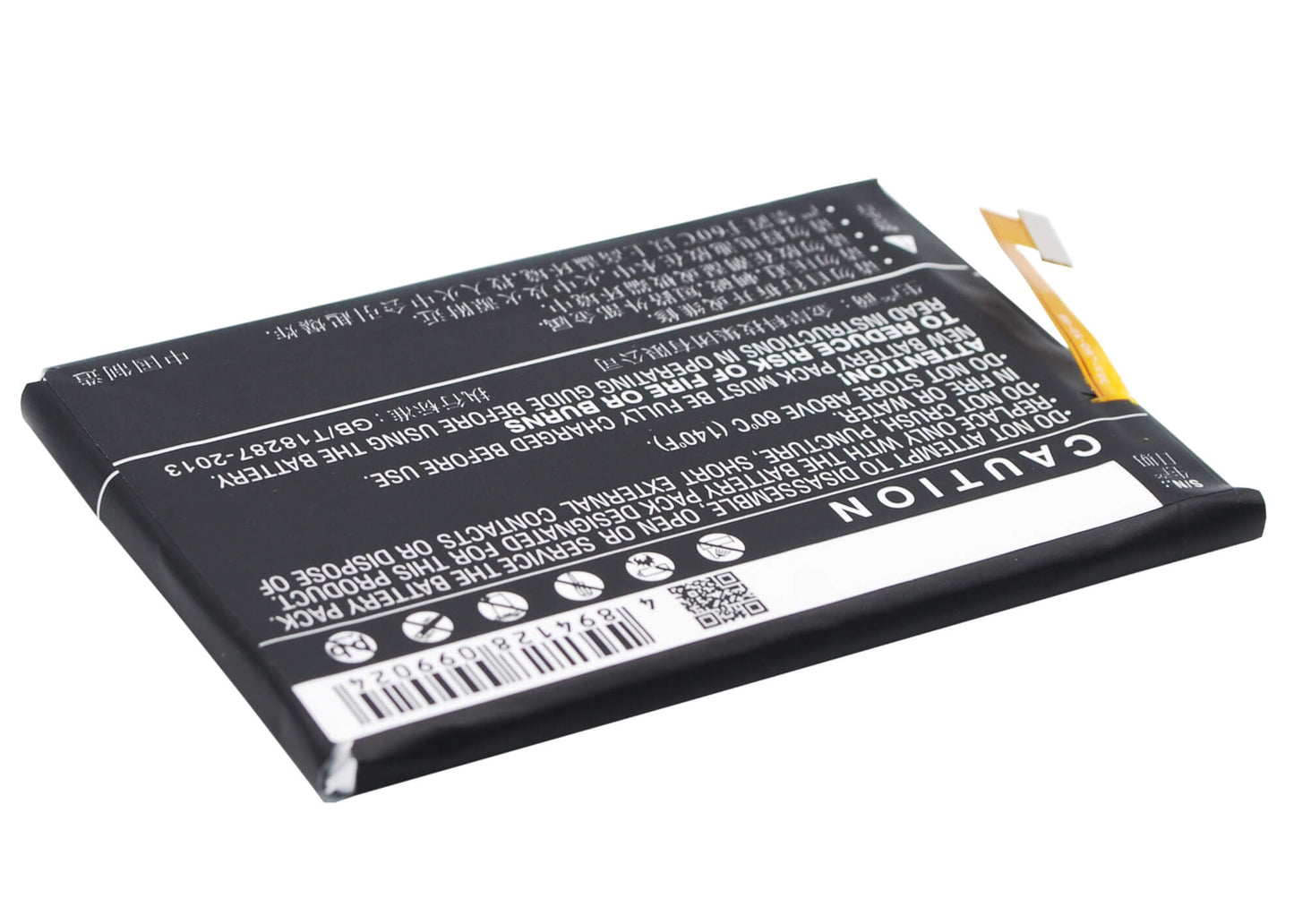 3.85V, 5000mAh, Li-Polymer Battery fits Blu, D810, D810u, 19.25Wh