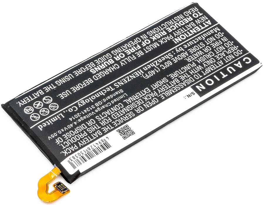 3.85V, 2400mAh, Li-Polymer Battery fits Samsung, Galaxy J3 2017, Galaxy J3 2017 Td-lte, 9.24Wh