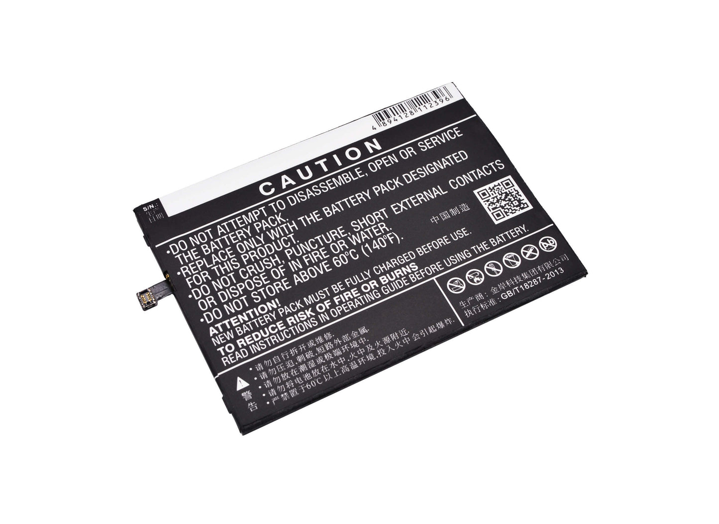 3.8V, 3200mAh, Li-Polymer Battery fits Lenovo, A7010a48, A7010-a48, 12.16Wh