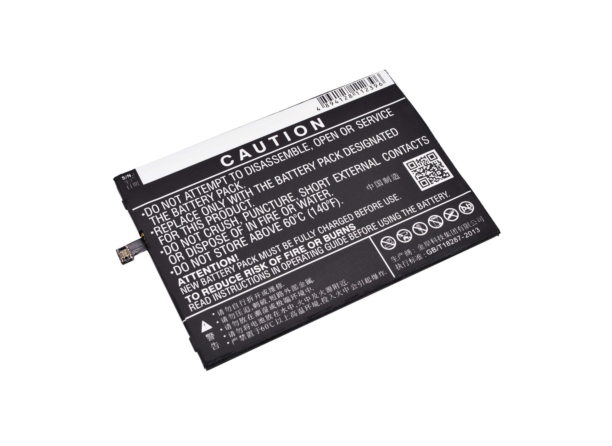 3.8V, 3200mAh, Li-Polymer Battery fits Lenovo, A7010a48, A7010-a48, 12.16Wh