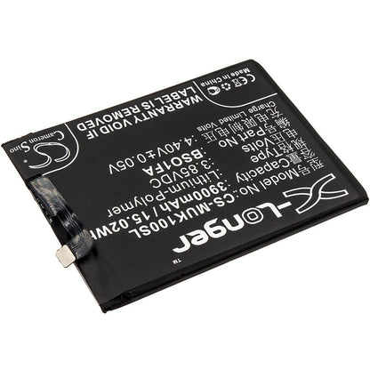 3.85V, 3900mAh, Li-Polymer Battery fits Xiaomi, Black Shark, Black Shark Dual Sim, 15.015Wh