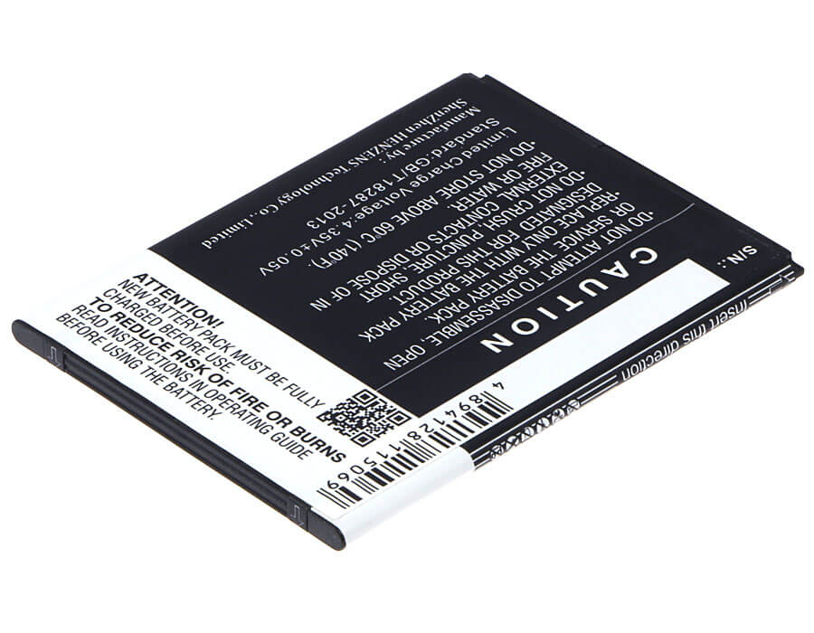 3.8V, 3000mAh, Li-Polymer Battery fits Wiko, Ridge Fab, Ridge Fab 4g, 11.4Wh