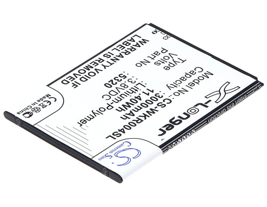 3.8V, 3000mAh, Li-Polymer Battery fits Casper, Via V6, Via V6x, 11.4Wh