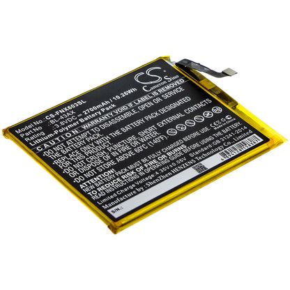 3.8V, 2700mAh, Li-Polymer Battery fits Infinix, X603, Zero 5, 10.26Wh