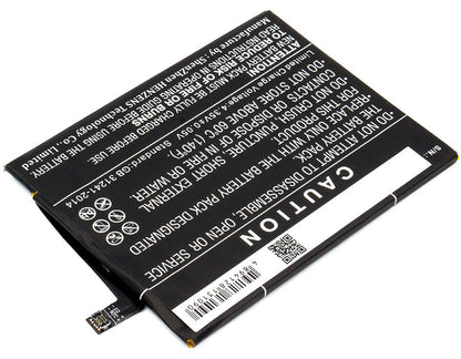 3.8V, 4850mAh, Li-Polymer Battery fits Motorola, Moto E4 Plus, Moto E5 Plus, 18.43Wh