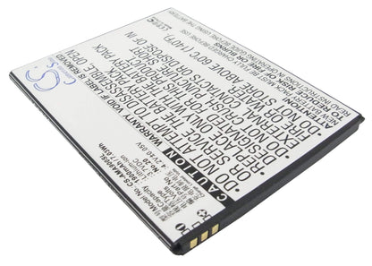 3.7V, 1900mAh, Li-ion Battery fits Amoi, 862w, A900t, 7.03Wh