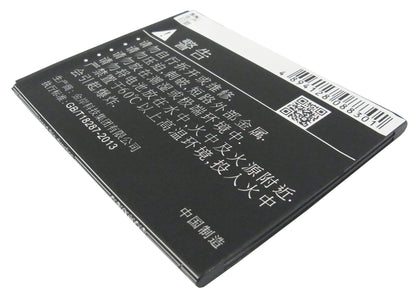 3.7V, 1900mAh, Li-ion Battery fits Amoi, 862w, A900t, 7.03Wh