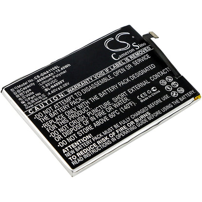 3.85V, 4000mAh, Li-Polymer Battery fits Gionee, A1 Lite, A1 Lite Dual Sim, 15.4Wh