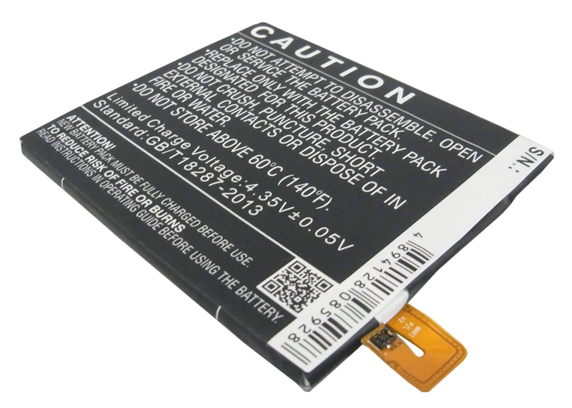 3.8V, 3000mAh, Li-Polymer Battery fits Sony, C5322, D5303, 11.4Wh