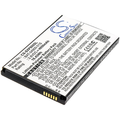 3.8V, 4850mAh, Li-Polymer Battery fits Sonim, Xp8, Xp8800, 18.43Wh