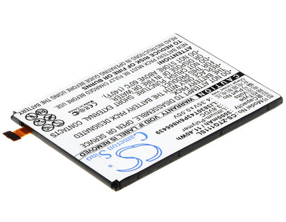 3.8V, 3000mAh, Li-Polymer Battery fits Zte, G111, N9518, 11.4Wh