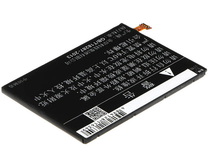 3.8V, 3000mAh, Li-Polymer Battery fits Zte, G111, N9518, 11.4Wh
