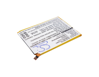 3.85V, 3400mAh, Li-Polymer Battery fits Zte, Imperial Max, Max Duo Lte, 13.09Wh