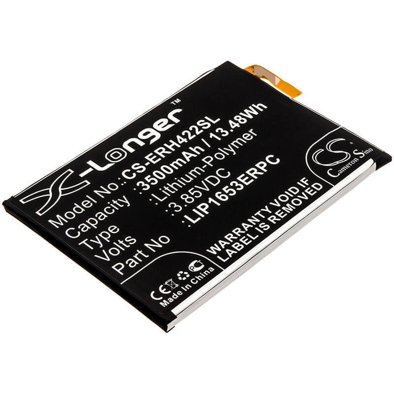 3.85V, 3500mAh, Li-Polymer Battery fits Sony, H3213, H3223, 13.475Wh