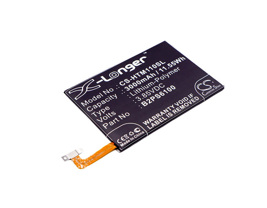 3.85V, 3000mAh, Li-Polymer Battery fits Htc, 10 4g Lte, 10 Lifestyle, 11.55Wh