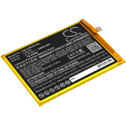 3.8V, 2800mAh, Li-Polymer Battery fits Lenovo, K520, K520t Pro, 10.64Wh