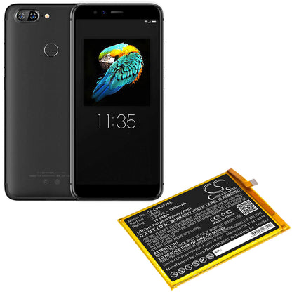 3.8V, 2800mAh, Li-Polymer Battery fits Lenovo, K520, K520t Pro, 10.64Wh