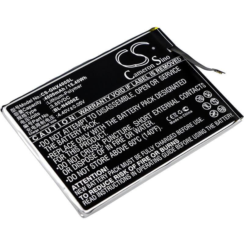 3.85V, 4000mAh, Li-Polymer Battery fits Gionee, Allview X4 Soul Style, Allview X4 Soul Style Dual Sim, 15.4Wh