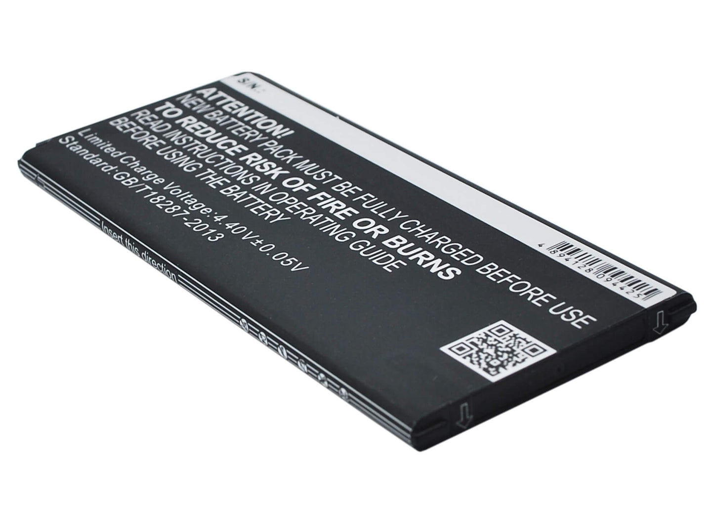 3.85V, 1700mAh, Li-ion Battery fits Samsung, Galaxy Alpha, Galaxy Alpha Lte-a, 6.545Wh