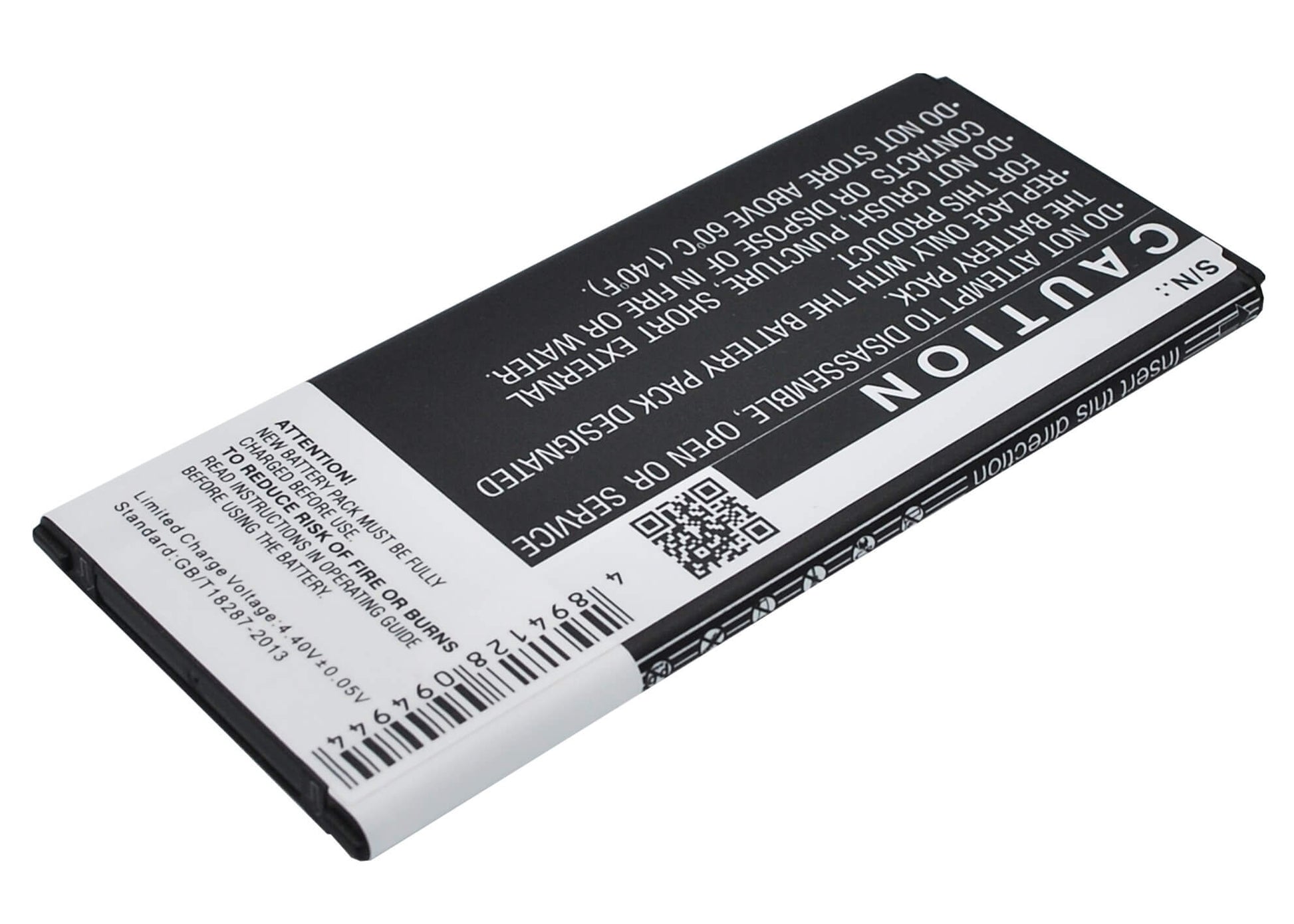 3.85V, 1860mAh, Li-ion Battery fits Samsung, Galaxy Alpha, Galaxy Alpha Lte-a, 7.161Wh