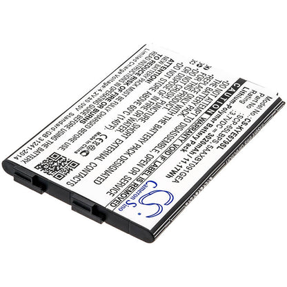 3.7V, 3020mAh, Li-Polymer Battery fits Kyocera, Duraforce Xd, E6790, 11.174Wh