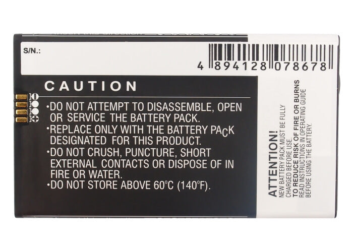 3.7V, 2050mAh, Li-ion Battery fits Xiaomi, 2s, M2, 7.585Wh