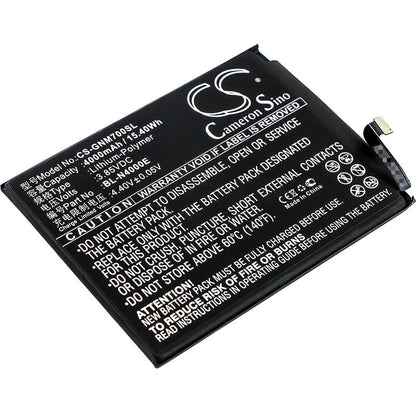 3.85V, 4000mAh, Li-Polymer Battery fits Gionee, M7, M7l, 15.4Wh