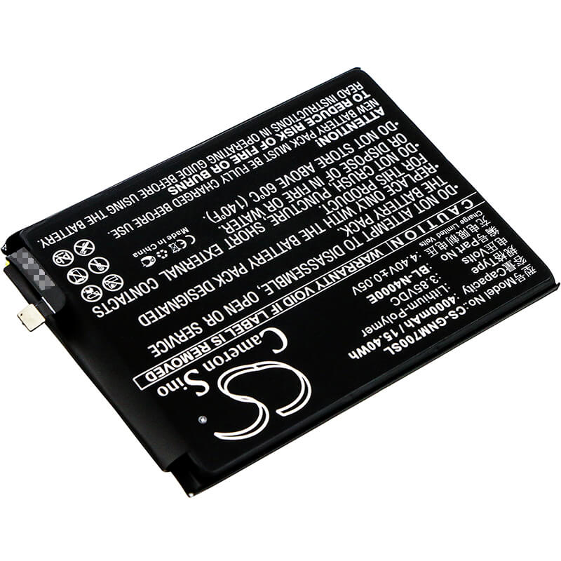 3.85V, 4000mAh, Li-Polymer Battery fits Gionee, M7, M7l, 15.4Wh