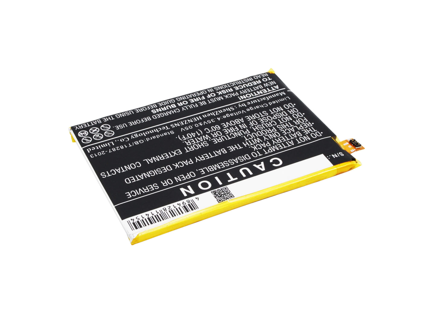 3.8V, 3400mAh, Li-Polymer Battery fits Sony, E6853, E6883, 12.92Wh