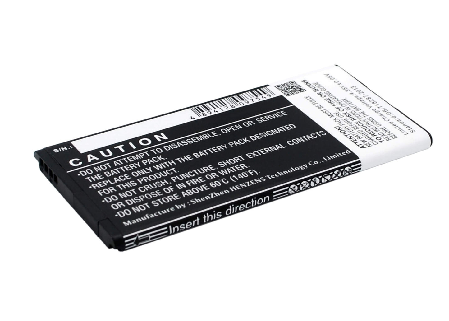 3.8V, 2000mAh, Li-ion Battery fits Asus, Padfone X Mini 4.5, Padfone X Mini 4.5 4g, 7.6Wh
