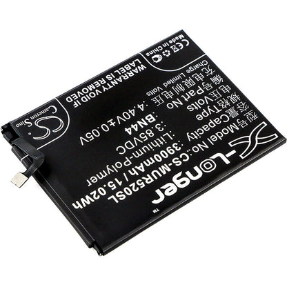 3.85V, 3900mAh, Li-Polymer Battery fits Xiaomi, Mee7, Meg7, 15.015Wh