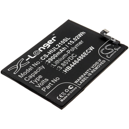 3.85V, 3900mAh, Li-Polymer Battery fits Huawei, P Smart Pro 2019, P Smart Z, 15.015Wh