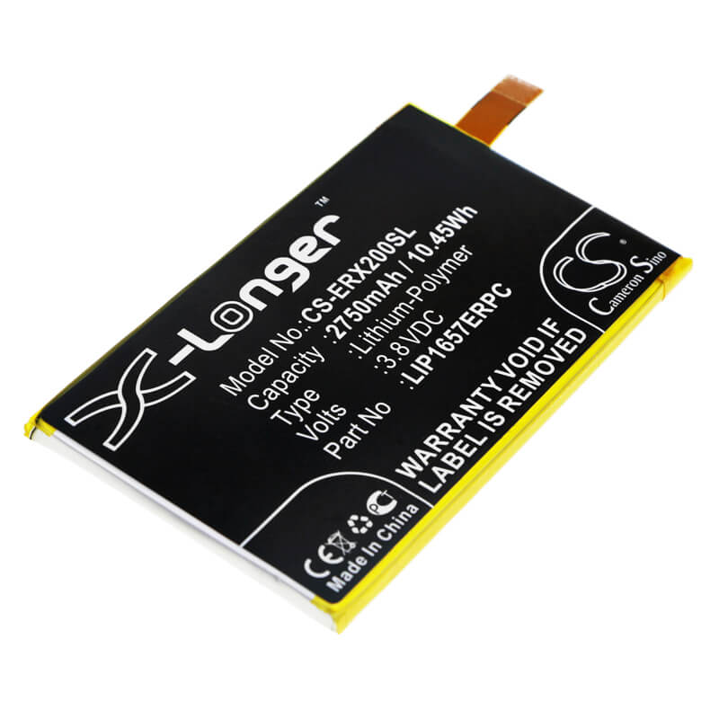 3.8V, 2750mAh, Li-Polymer Battery fits Sony, H8314, H8324, 10.45Wh