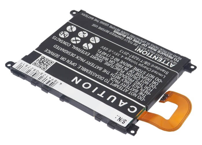 3.8V, 3000mAh, Li-Polymer Battery fits Sony Ericsson, C6902, C6903, 11.4Wh
