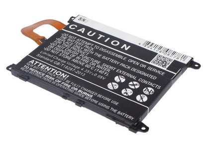 3.8V, 3000mAh, Li-Polymer Battery fits Sony Ericsson, C6902, C6903, 11.4Wh