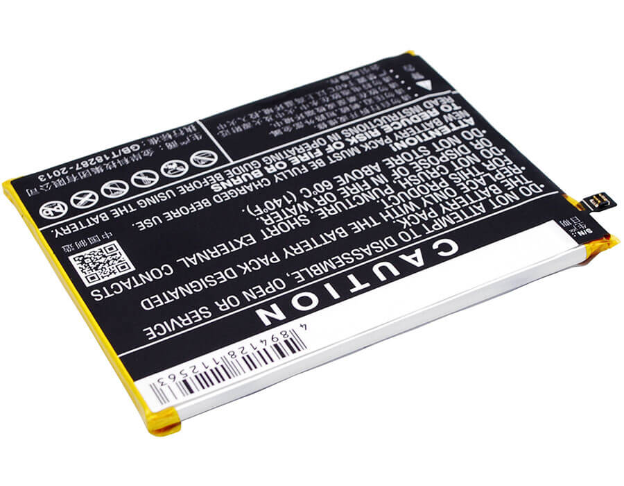 3.85V, 4000mAh, Li-Polymer Battery fits Vivo, Vivo X6 Plus A Dual Sim Td-lte, X6 Plus A, 15.4Wh
