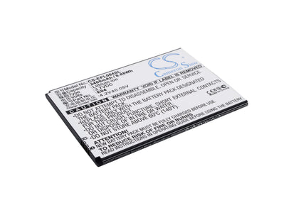 3.7V, 2400mAh, Li-ion Battery fits Bluboo, X6, 8.88Wh