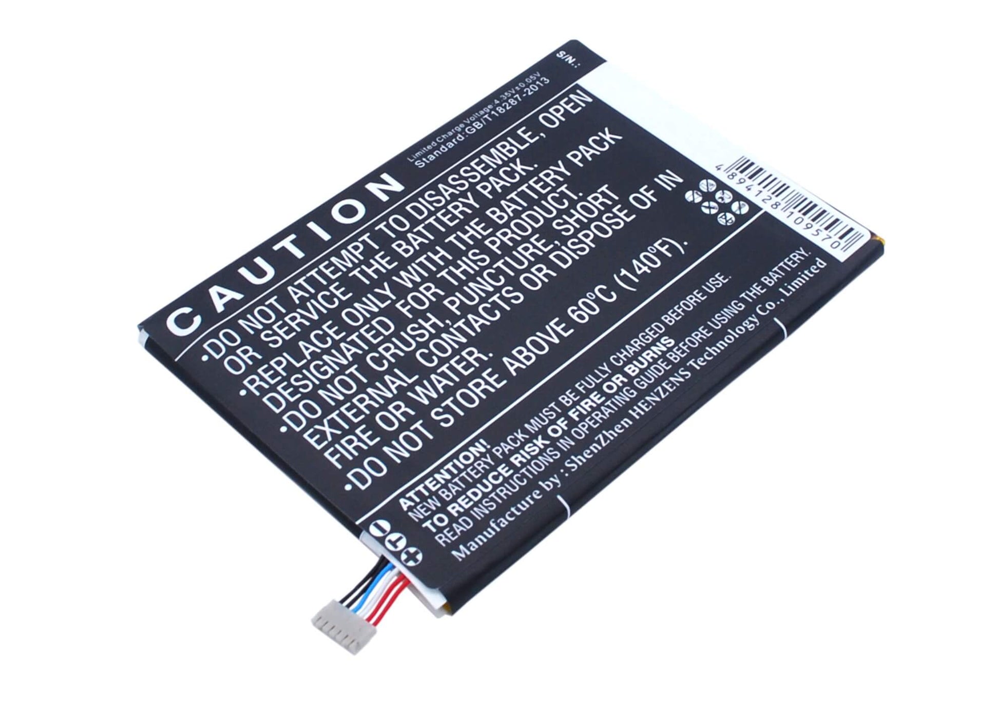 3.8V, 3000mAh, Li-Polymer Battery fits Vodafone, Smart Ultra 6, V995, 11.4Wh
