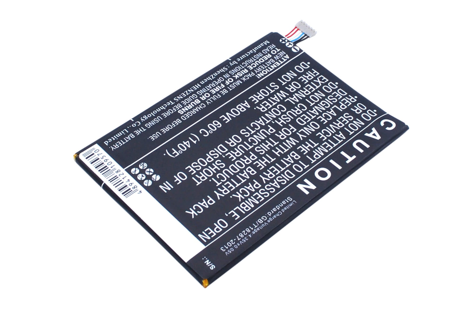 3.8V, 3000mAh, Li-Polymer Battery fits Vodafone, Smart Ultra 6, V995, 11.4Wh