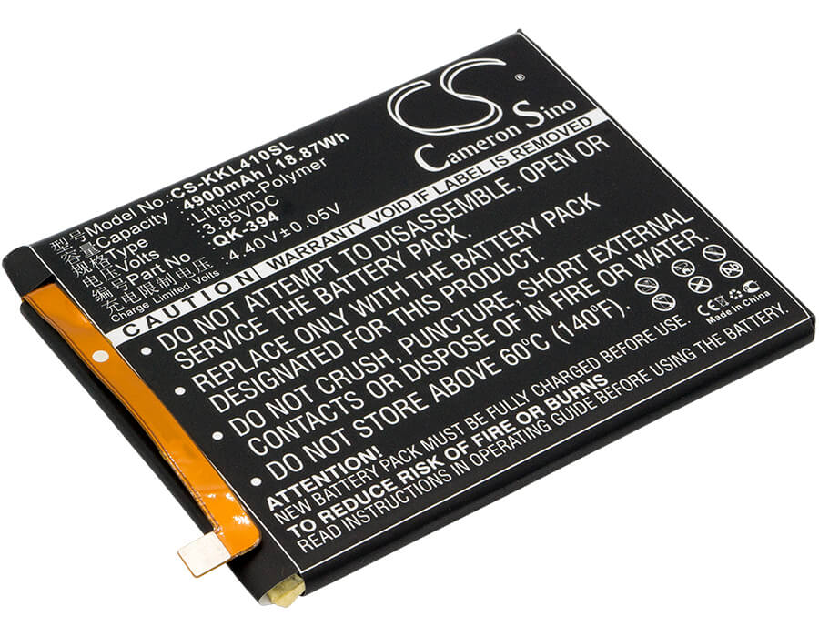3.85V, 4900mAh, Li-Polymer Battery fits 360, 1505-a01, 1505-a02, 18.865Wh