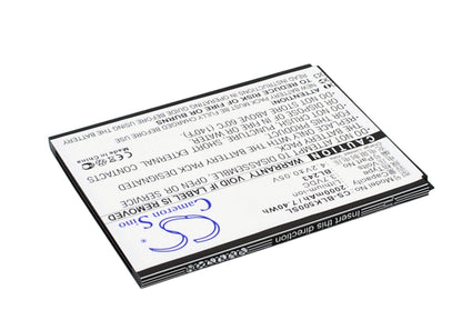 3.7V, 2000mAh, Li-ion Battery fits Lenovo, K3 Note, K50-t3s, 7.4Wh