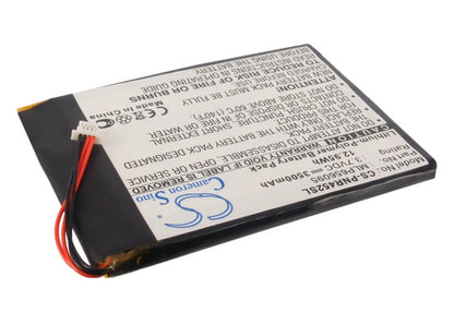 3.7V, 3500mAh, Li-Polymer Battery fits Pandigital, Nova, R70a200, 12.95Wh
