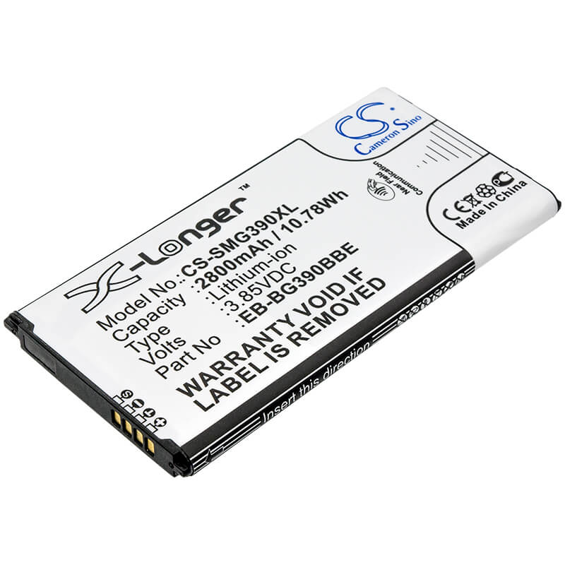 CS-SMG390XL, Mobile, Smartphone 3.85V, 2800mAh, Li-ion Battery fits Samsung, Galaxy Xcover 4, Galaxy Xcover 4 2017 Td-lte, 10.78